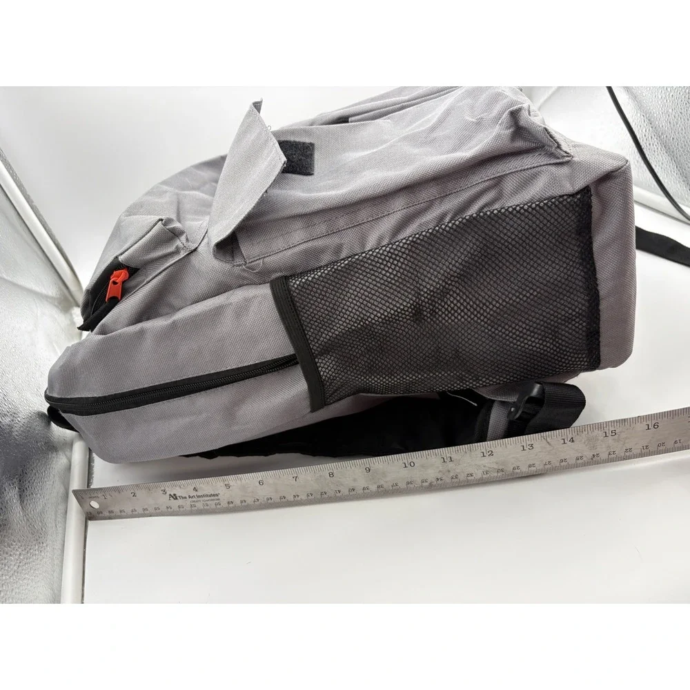 Mopak Gray Multi Pocket Utility Backpack Tactical Daypack School Travel Bag 16